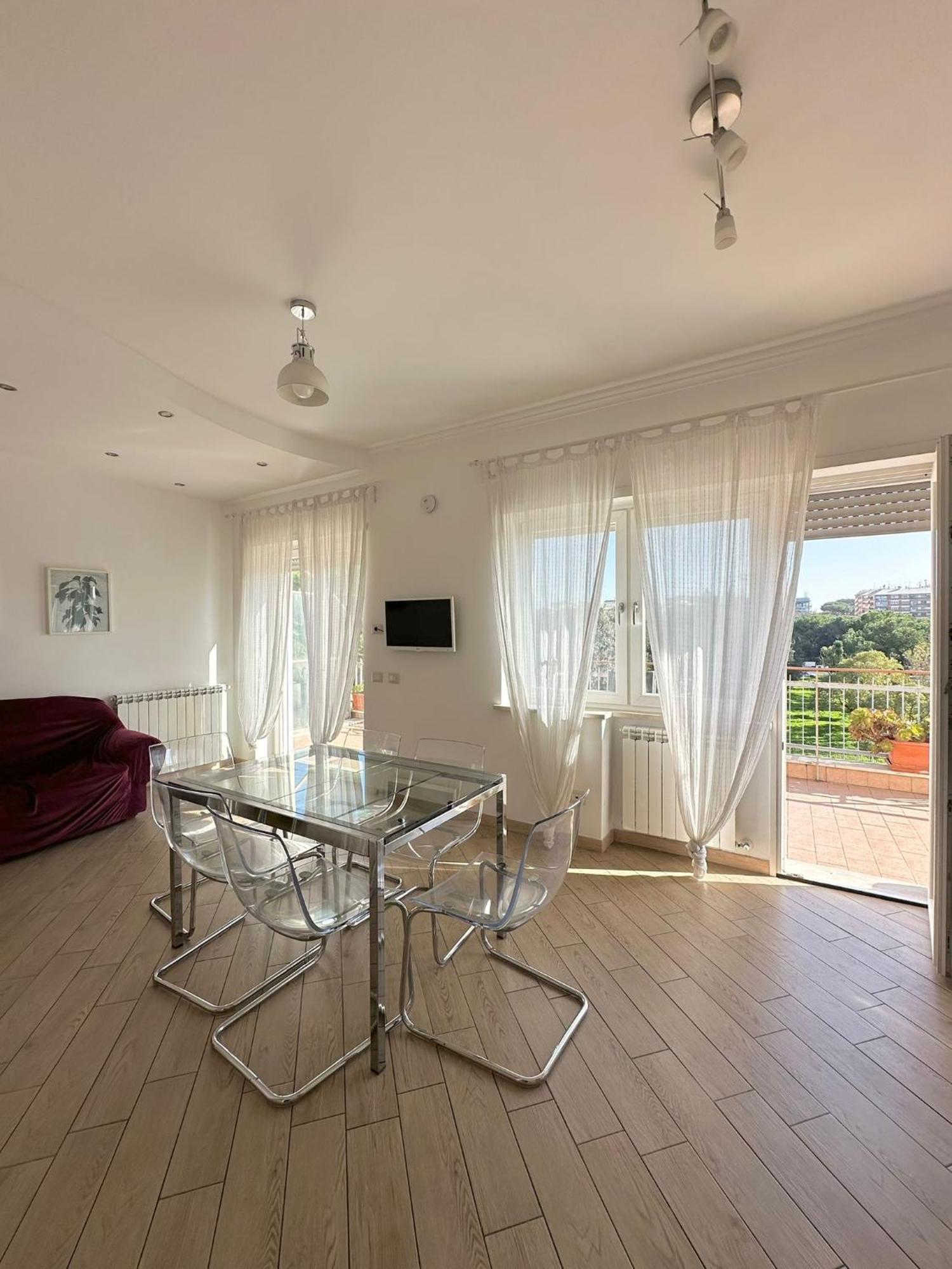Terrazza Sul Parco Apartment Roma Ngoại thất bức ảnh